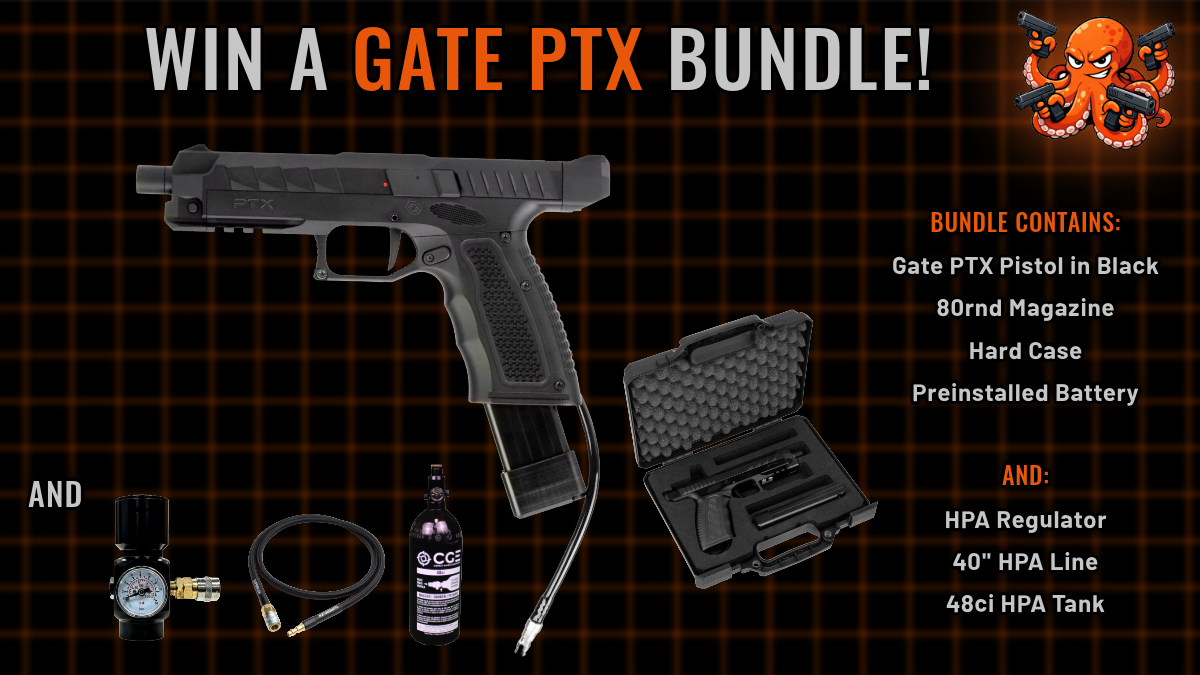 Gate PTX and HPA Airsoft Gun Bundle Giveaway